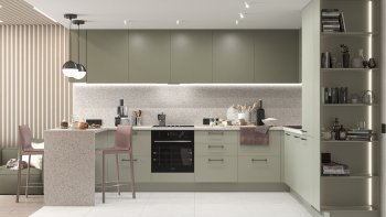 Тренды и новые цвета в дизайне современных кухонь в 2023 году в Чистоозёрном - chistoozyornoe.mebel54.com | фото