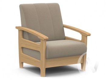 Кресло для отдыха Омега (бук лак/CATANIA LATTE) в Чистоозёрном - chistoozyornoe.mebel54.com | фото