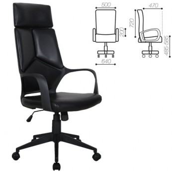 Кресло офисное BRABIX Prime EX-515 (экокожа) в Чистоозёрном - chistoozyornoe.mebel54.com | фото