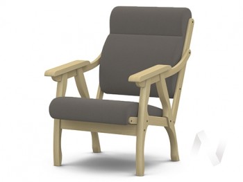 Кресло Вега-10 (бесцветный лак/ULTRA STONE) в Чистоозёрном - chistoozyornoe.mebel54.com | фото