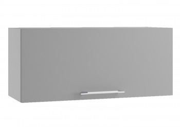 Норд ШВГ 800 Шкаф верхний горизонтальный (Канадский орех/корпус Белый) в Чистоозёрном - chistoozyornoe.mebel54.com | фото
