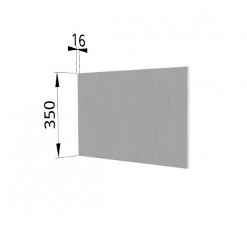 Панель торцевая (для шкафа горизонтального глубокого) ГПГ Ройс (Графит софт) в Чистоозёрном - chistoozyornoe.mebel54.com | фото