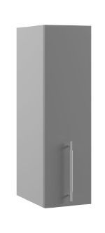 Ройс П 200 Шкаф верхний (Графит софт/корпус Серый) в Чистоозёрном - chistoozyornoe.mebel54.com | фото