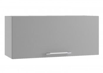 Ройс ПГ 800 Шкаф верхний горизонтальный (Графит софт/корпус Серый) в Чистоозёрном - chistoozyornoe.mebel54.com | фото